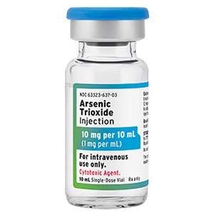 Arsenic Trioxide Injection, preservative free, AP Rated, Bar coded, Cross references to branded drug Wellcovorin, Fresenius Kabi USA